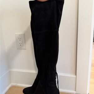 Aldo Black Over-the-Knee Boots